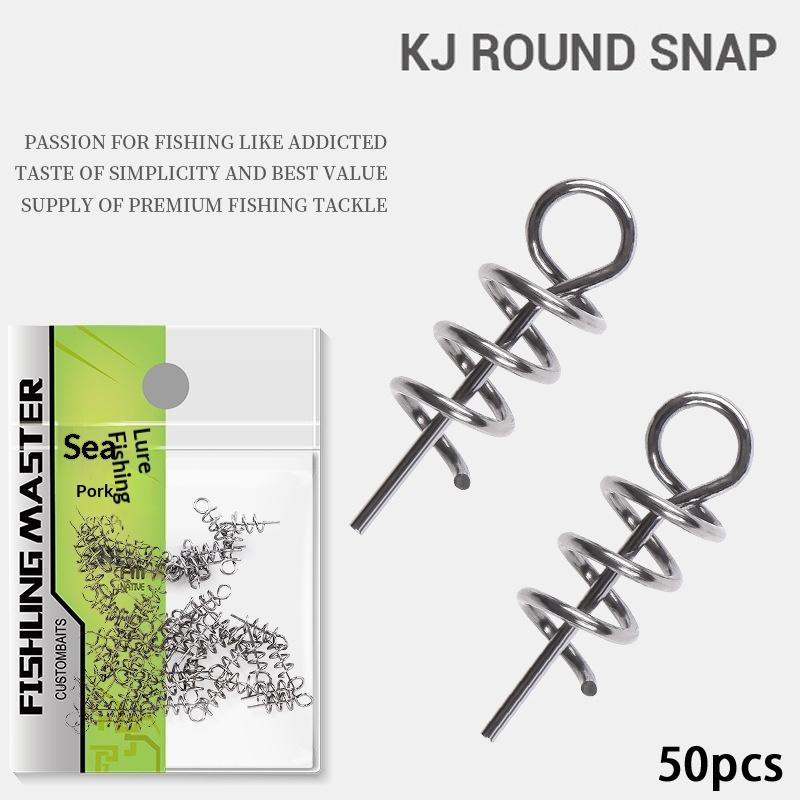 Fishing Hook Stainless Steel - 50Pcs Stainless Steel Fishing Pins Spring