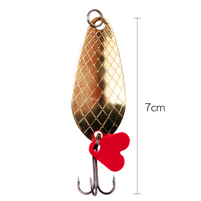 1PCS Metal Jigging Spinner Spo – обзор и цена Fishing Hook Treble