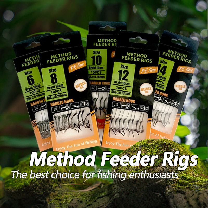 Carp Fishing Rigs Pre Tied, Me – обзор и цена Fishing Hook Assortment