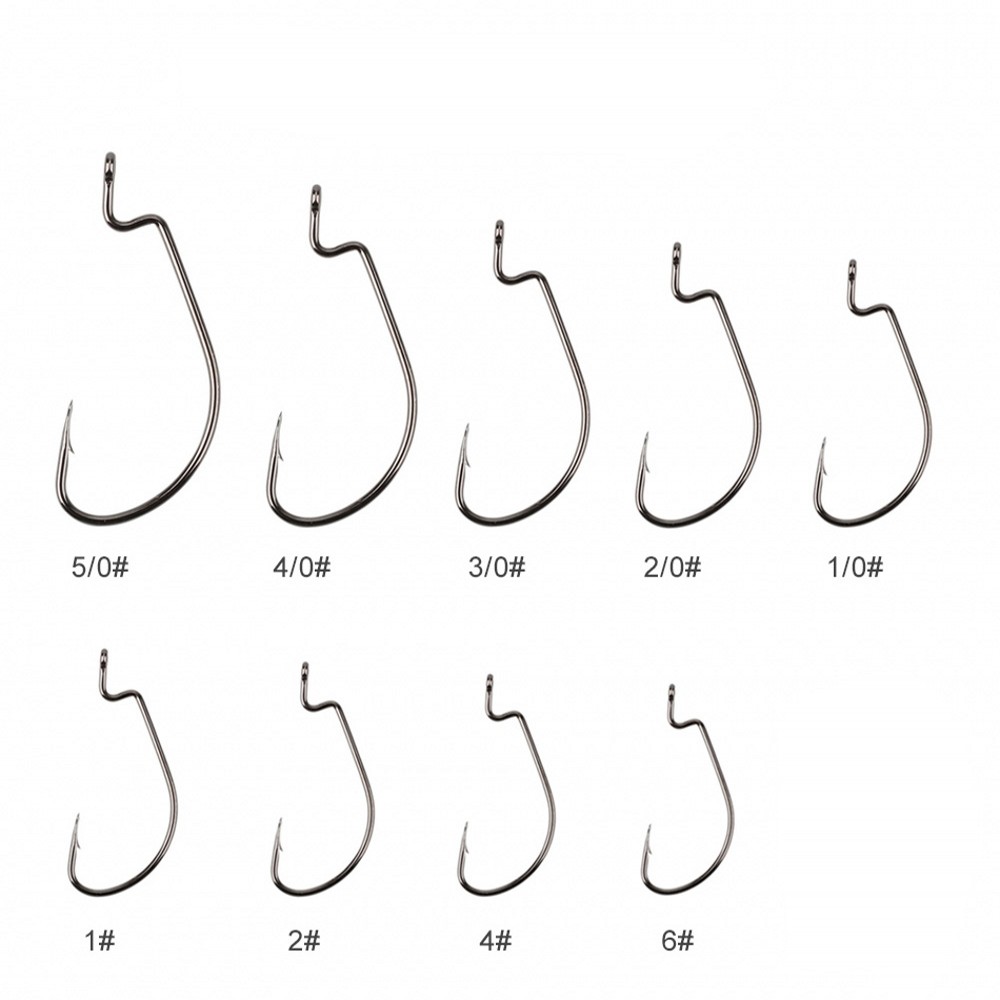 20pcs/lot Wide gap Texas fishi – обзор и цена Fishing Hook Offset
