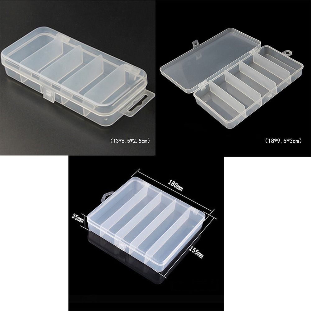 1/3pcs 3 Sizes of Plastic Fish – обзор и цена Fishing Hook Box