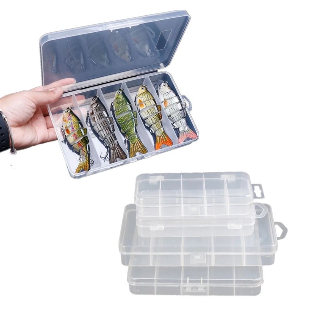 1/3pcs 3 Sizes of Plastic Fish – обзор и цена Fishing Hook Box