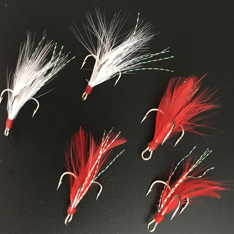 Fishing Treble Hook Lure Red W – обзор и цена Fishing Hook Weedless