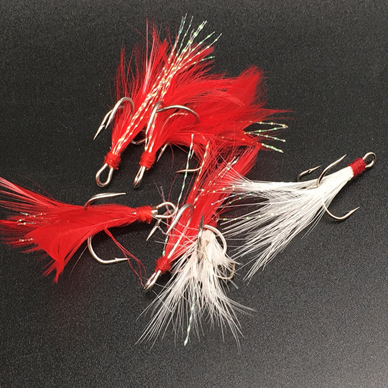 Fishing Treble Hook Lure Red W – обзор и цена Fishing Hook Weedless