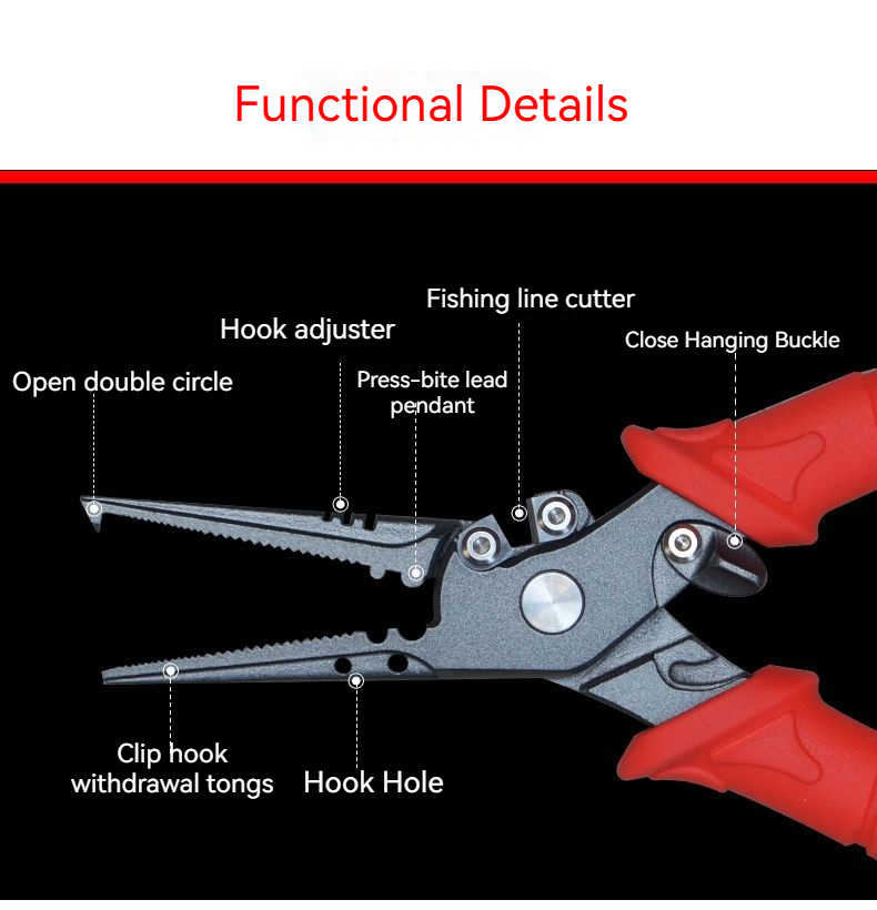 High-Precision Luya Pliers Mul – обзор и цена Fishing Hook Sharpener