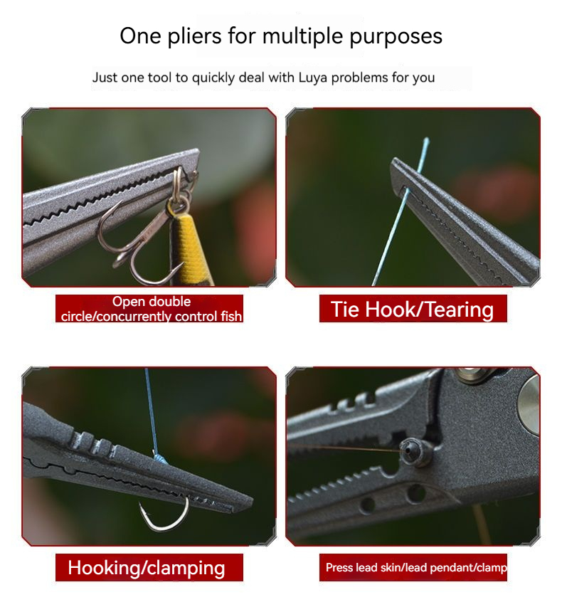 High-Precision Luya Pliers Mul – обзор и цена Fishing Hook Sharpener