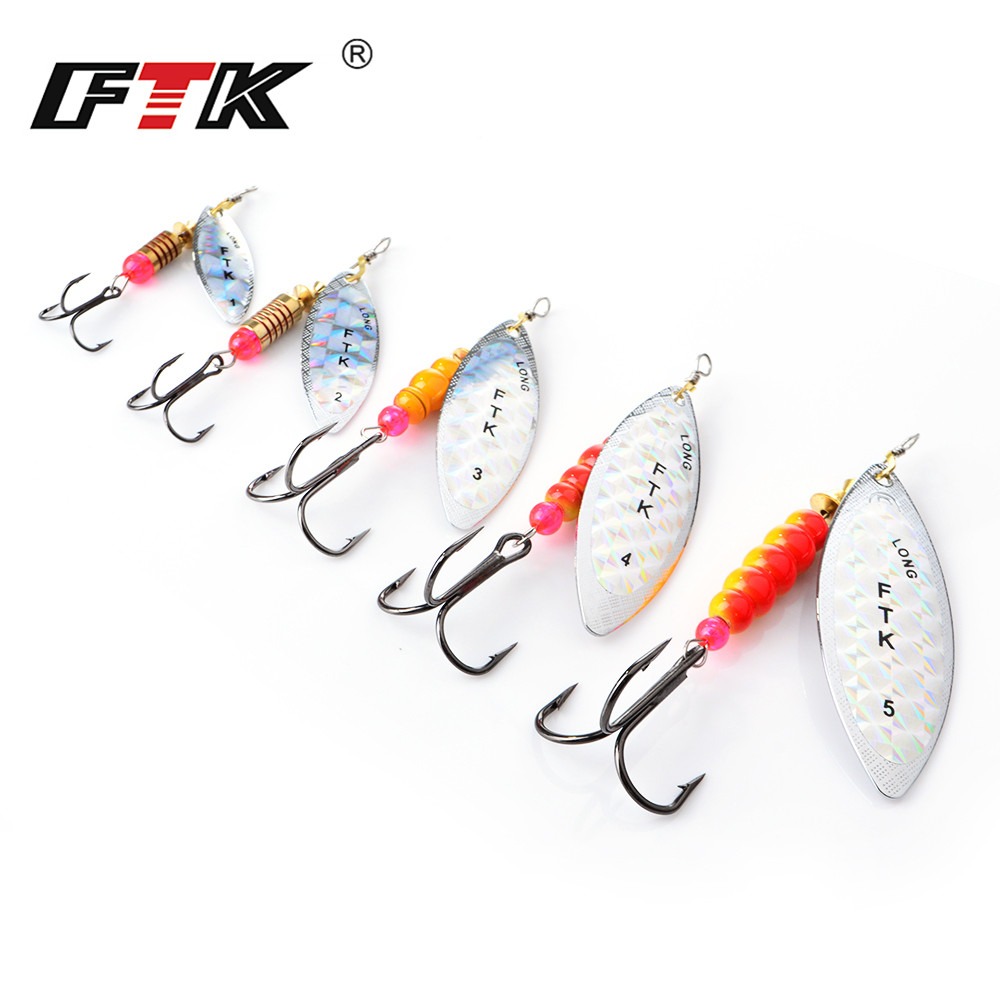 FTK Spinner Bait 4G/7G/12G/18G – обзор и цена Fishing Hook Treble