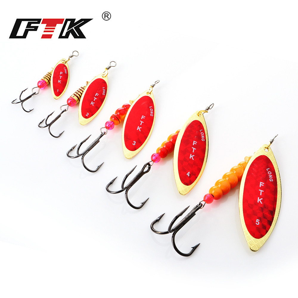 FTK Spinner Bait 4G/7G/12G/18G – обзор и цена Fishing Hook Treble