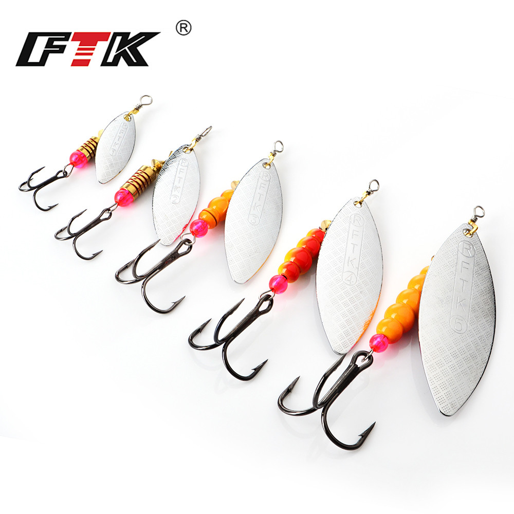 FTK Spinner Bait 4G/7G/12G/18G – обзор и цена Fishing Hook Treble