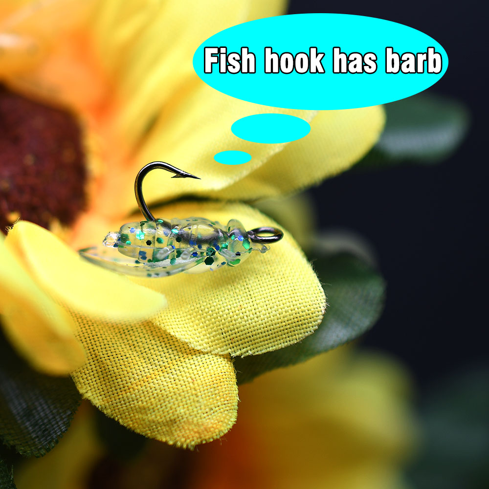 10Pcs Artificial Bionic Fly In – обзор и цена Fishing Hook Assortment