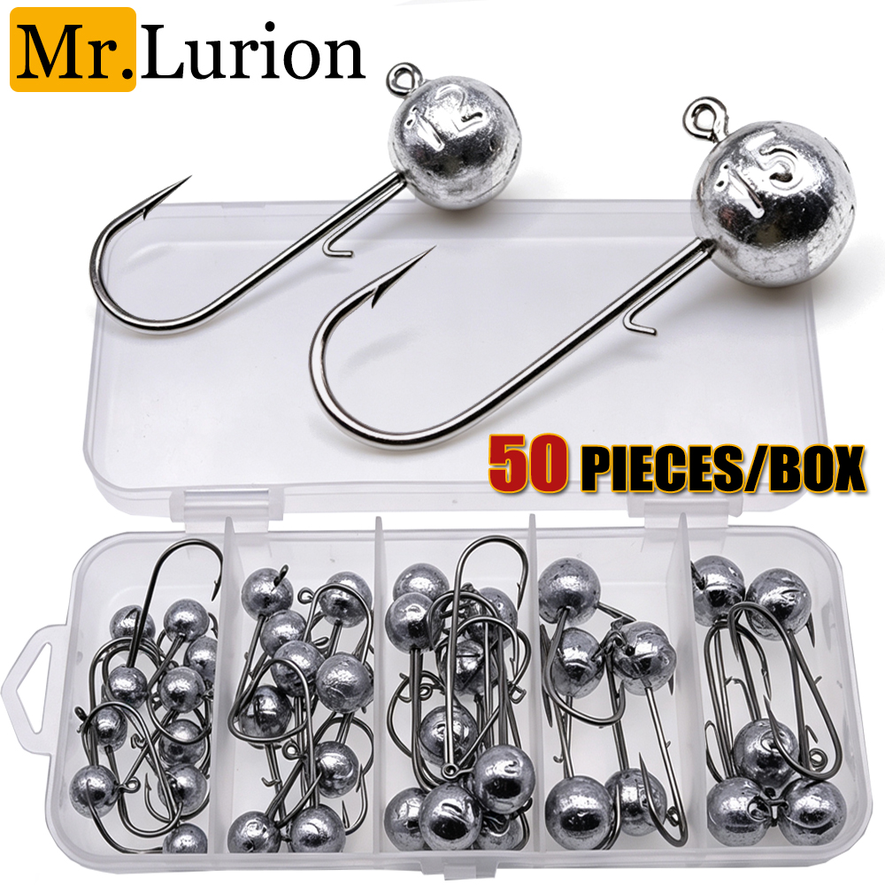 Mrlurion box package 1g 2g 3g  – обзор и цена Fishing Hook Offset