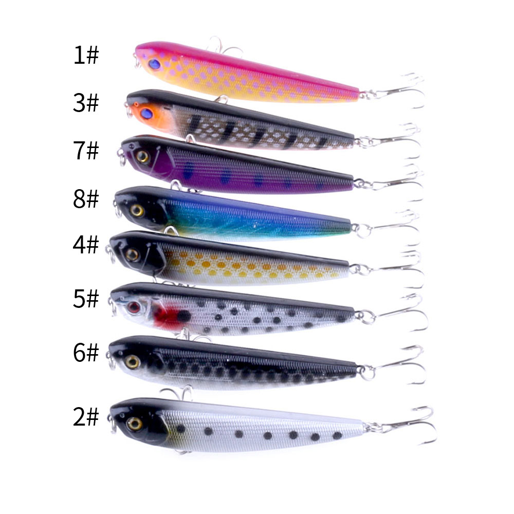 8pcs 8.5cm 9.8g Long Casting T – обзор и цена Fishing Hook Treble