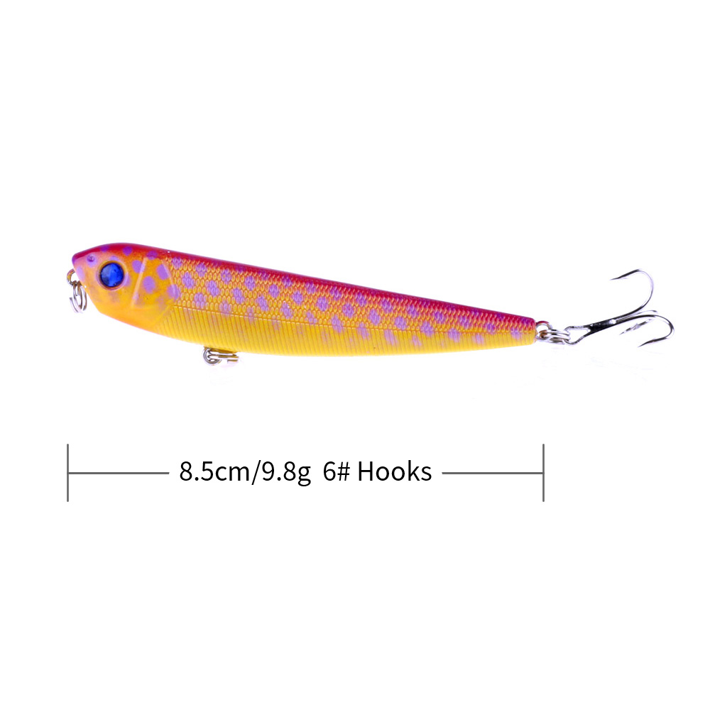 8pcs 8.5cm 9.8g Long Casting T – обзор и цена Fishing Hook Treble